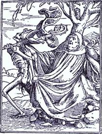 Death and the Abbott - Hans Holbein der Jüngere