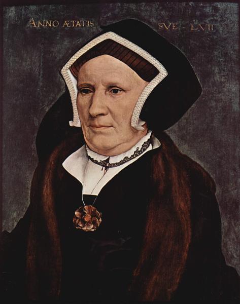 Lady Butts, c.1543 - Hans Holbein der Jüngere