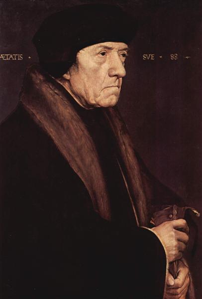 Portrait of Dr. John Chambers, c.1543 - 小漢斯‧霍爾拜因