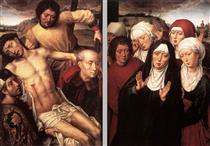 Diptych with the Deposition - Hans Memling