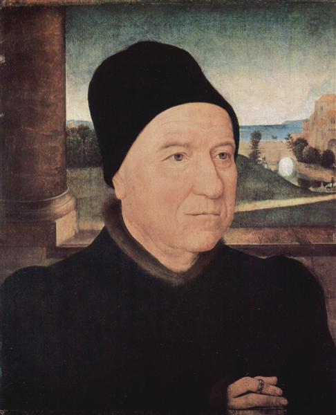 Портрет старика, c.1470 - Ганс Мемлинг