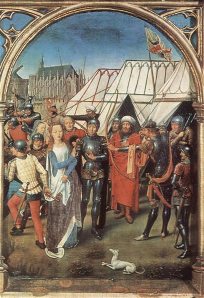Рака Св. Урсулы, 1489 - Ганс Мемлинг