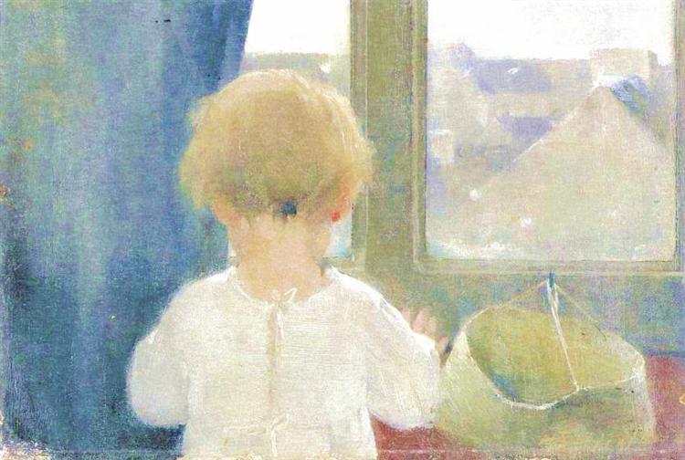 The Neck of a Little Girl - Helene Schjerfbeck