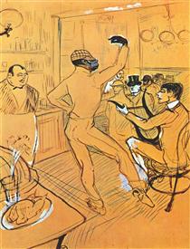 Chocolat Dansant - Henri de Toulouse-Lautrec