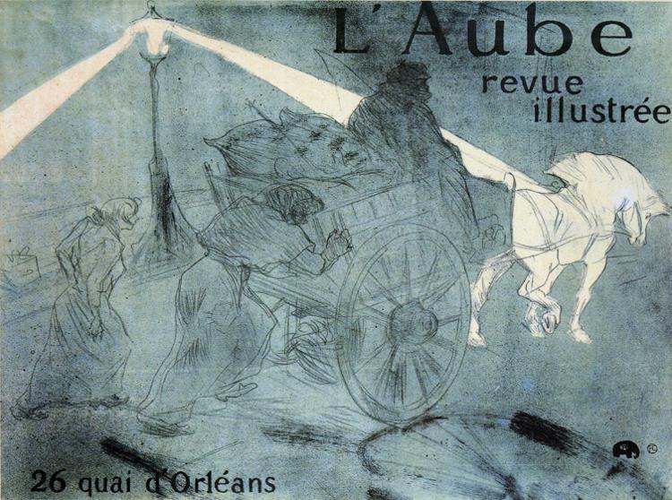 Dawn, 1896 - Henri de Toulouse-Lautrec