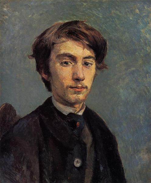 Portrait d'Émile Bernard, 1885 - Henri de Toulouse-Lautrec