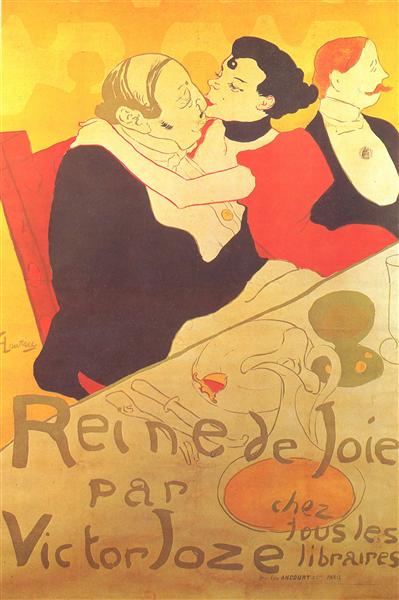 Reine de Joie, 1892 - Henri de Toulouse-Lautrec