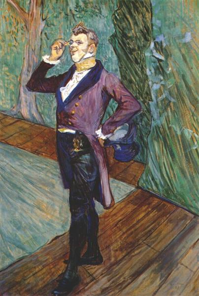 The actor Henry Samary, 1889 - Henri de Toulouse-Lautrec
