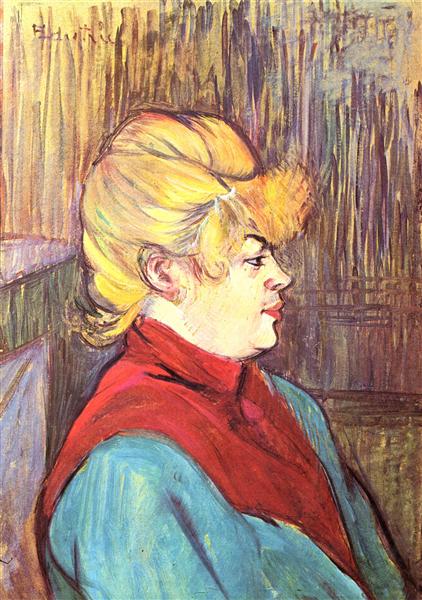 Woman brothel, 1894 - Henri de Toulouse-Lautrec