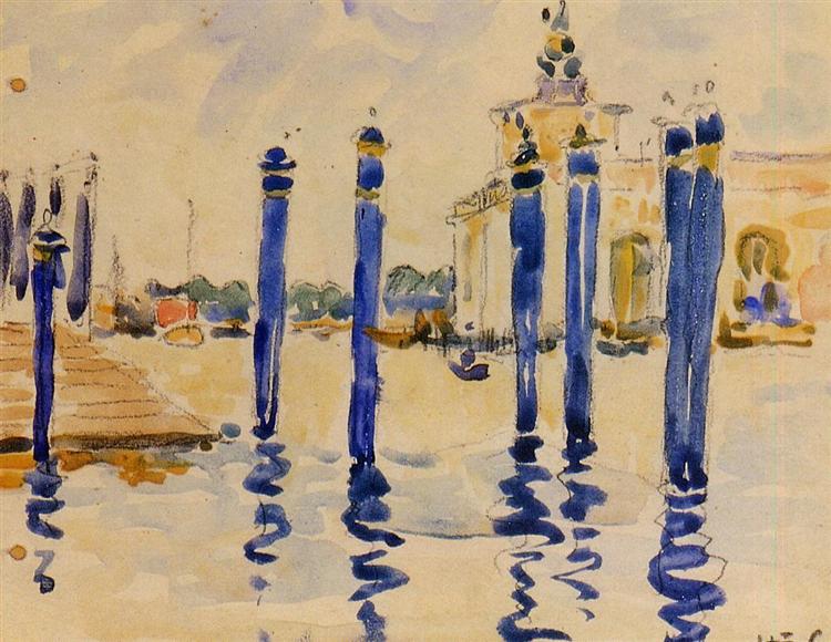 La Donana, Venice, 1903 - Henri-Edmond Cross