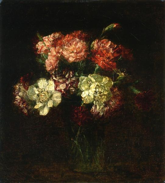 Carnations, 1899 - 方丹‧拉圖爾