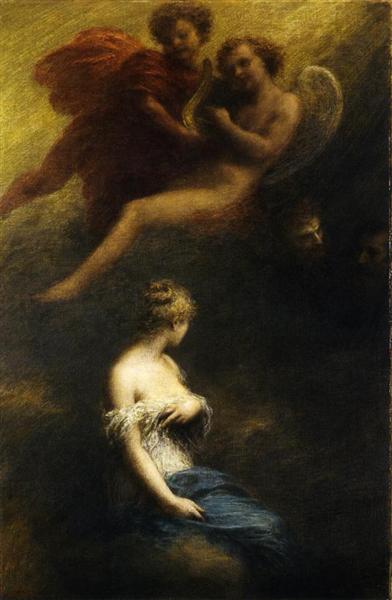 The Damnation of Faust: The Appearance of Marguerite - Henri Fantin-Latour