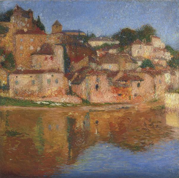 View of Puy l'Eveque - Henri Martin