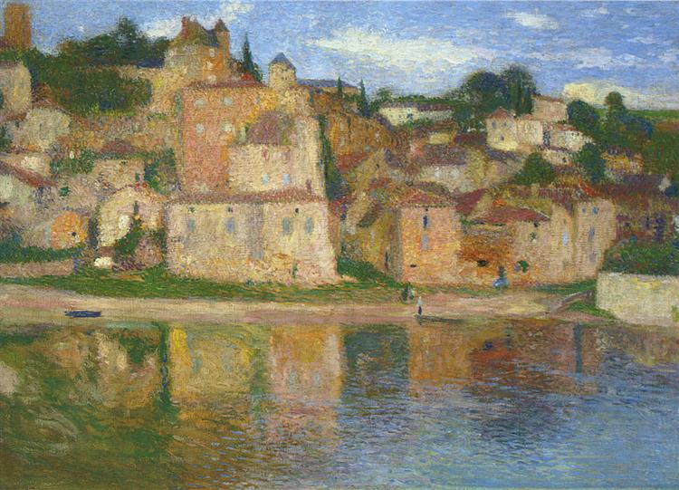 View of Puy l'Eveque - Henri Martin