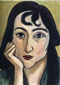 Head of Lorette with Curls - Henri Matisse