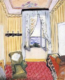 My Room at the Beau-Rivage - Henri Matisse