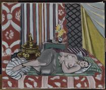 Odalisque in grey culottes - Henri Matisse