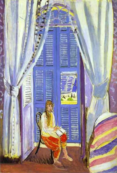 The French Window at Nice, 1919 - 馬蒂斯