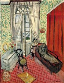 Two Women in an Interior - Henri Matisse