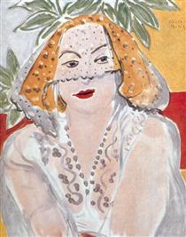 Woman with a Veil - Henri Matisse
