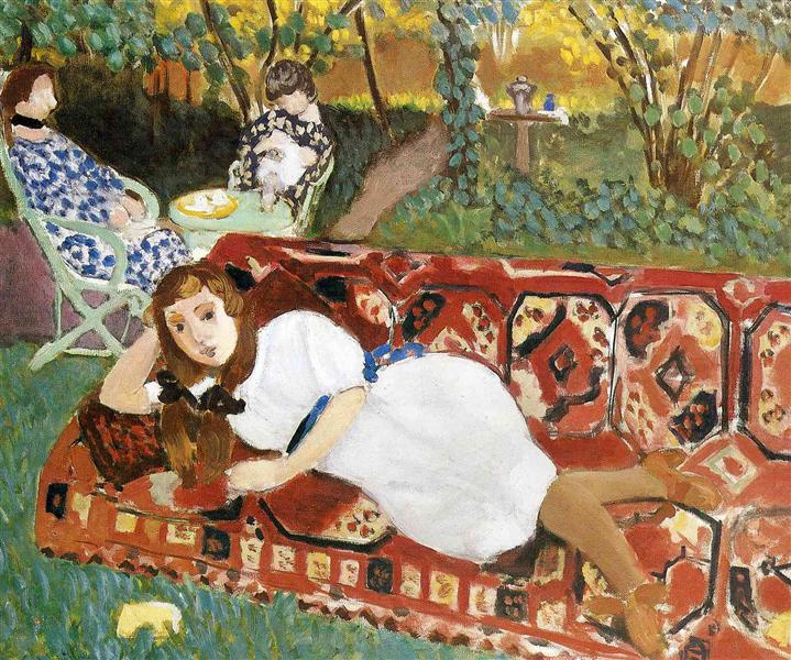 Young Women in the Garden, 1919 - Анри Матисс