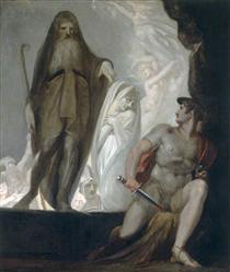 Teiresias Foretells the Future to Odysseus - Johann Heinrich Füssli