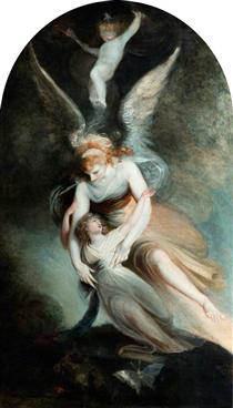The Apothesis of Penelope Boothby - Henry Fuseli