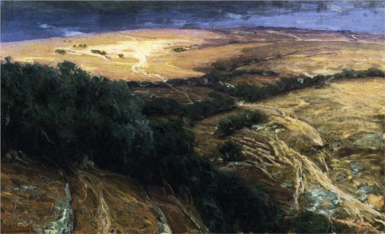 A View in Palestine, 1899 - Генри Оссава Таннер