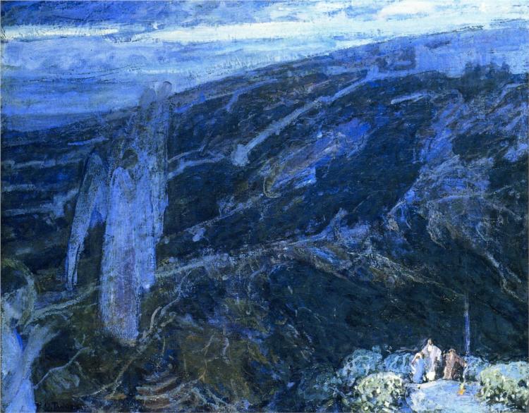 Les Anges apparaissant devant les bergers, 1911 - Henry Ossawa Tanner