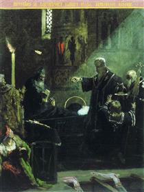 Burial of Alexander Nevsky - Генріх Семирадський