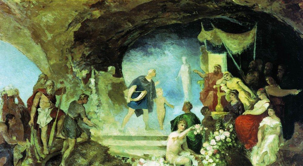 Orpheus in the Underworld by Yvan Pommaux