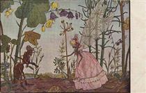 Ілюстрація до байки «Бабка та мураха» І. А. Крилова - Георгій Нарбут
