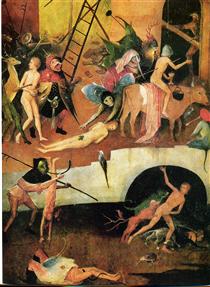 Heuwagen-Triptychon - Hieronymus Bosch