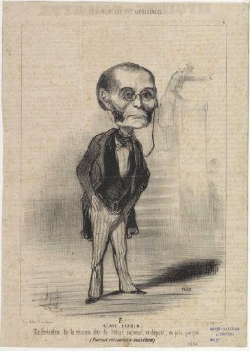 Glais Bizoin, 1849 - Honore Daumier