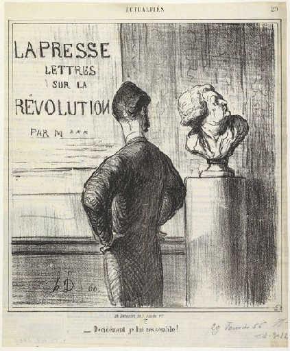 I definitely like him, 1866 - Honore Daumier
