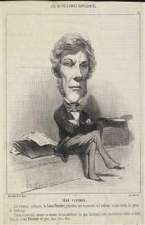 Léon Faucher - Honoré Daumier