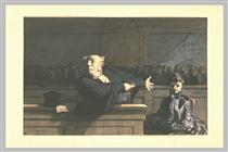The Defender - Honoré Daumier