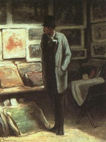 The Print Collector - Honore Daumier