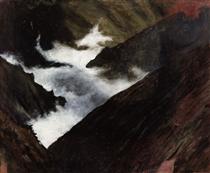 Mountain Stream in Caucasia - Hugo Simberg
