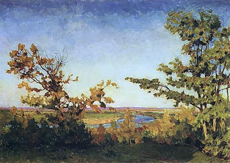 Autumn Evening, 1923 - Iгор Грабарь