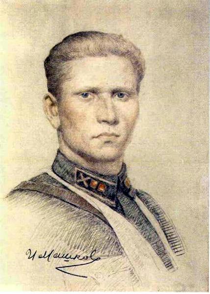 Portrait, 1943 - Ilya Mashkov