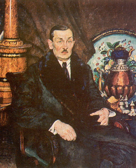 Portrait of A.B. Szymanowsky, 1922 - Ilja Iwanowitsch Maschkow