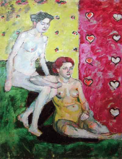 Two nudes, 1908 - Ilja Iwanowitsch Maschkow