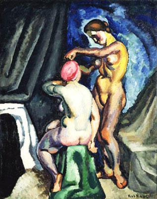 Two nudes, 1918 - Iliá Mashkov
