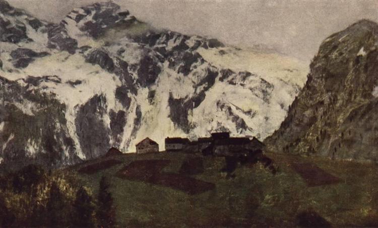 В Альпах, 1897 - Исаак Левитан