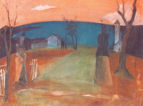 Landscape at Dusk, 1931 - Иштван Фаркаш