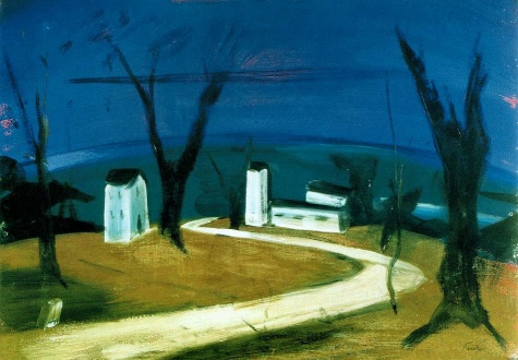 Seaside landscape, 1935 - Іштван Фаркаш