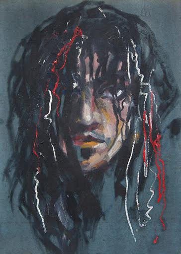 Self-portrait, 1989 - Istvan Molnar