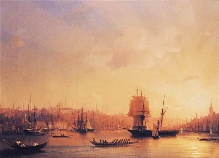 Сутінки на Золотому Розі, 1845 - Іван Айвазовський