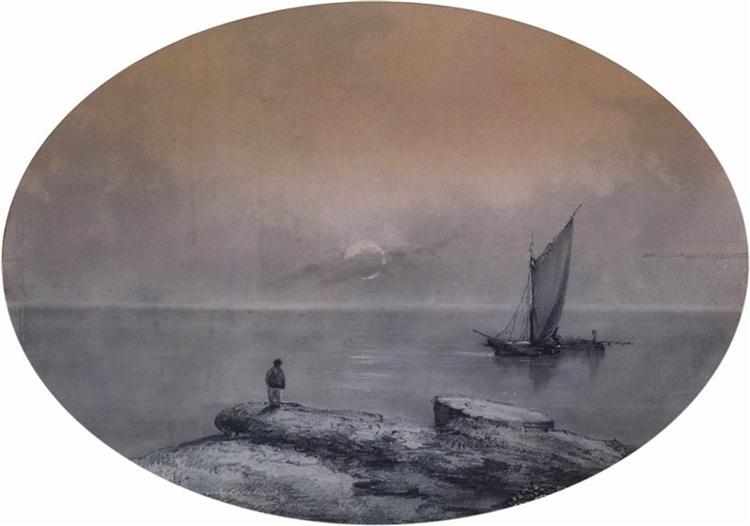 On the sea - Ivan Aivazovsky